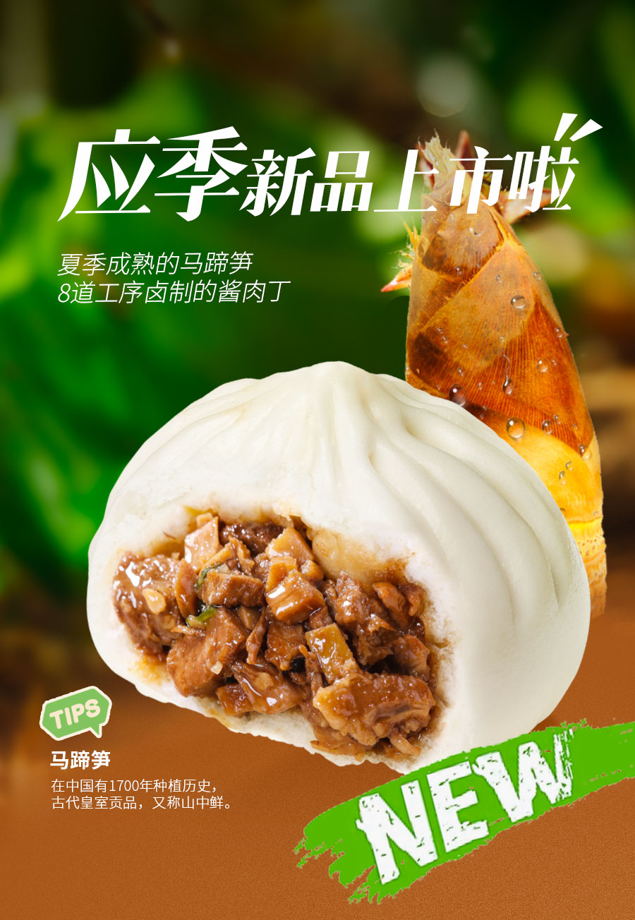 笋丁酱肉包 笋丁酱肉包